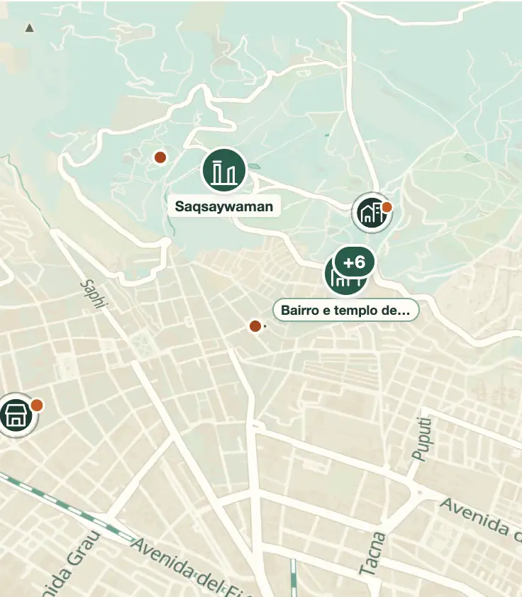 Explorar o mapa