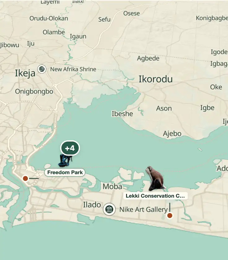 Explore the map