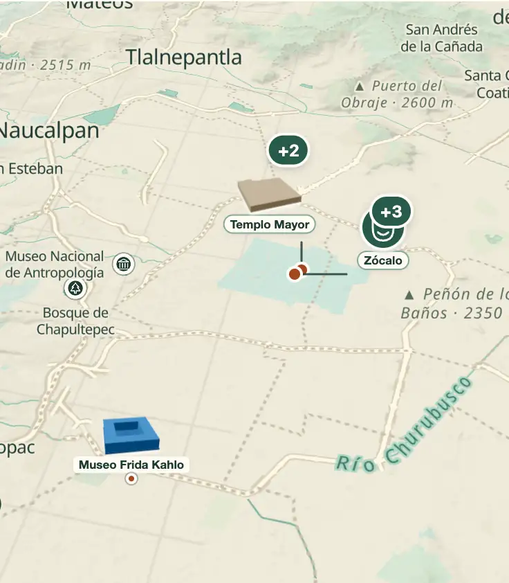 Explorar o mapa