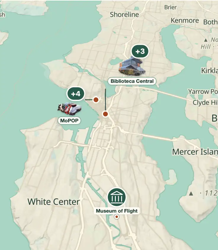 Explorar o mapa
