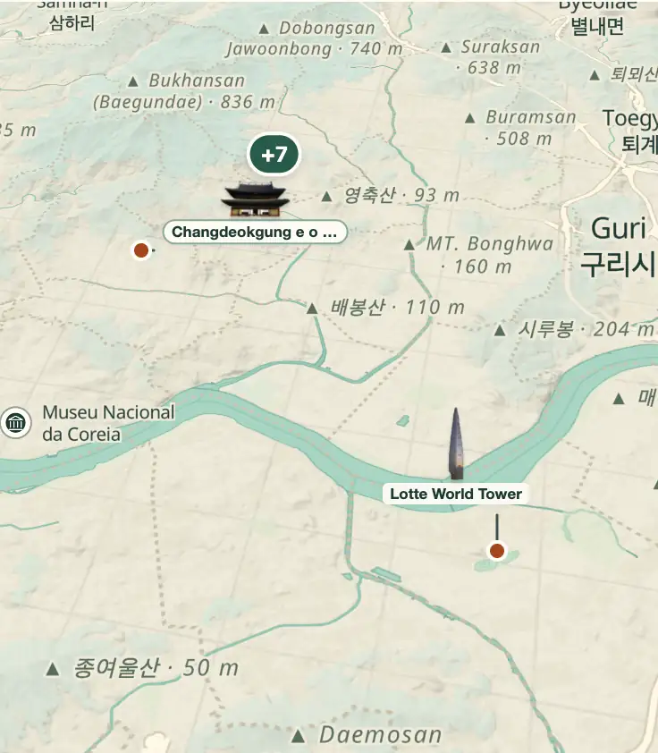 Explorar o mapa