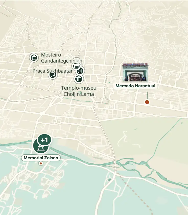 Explorar o mapa