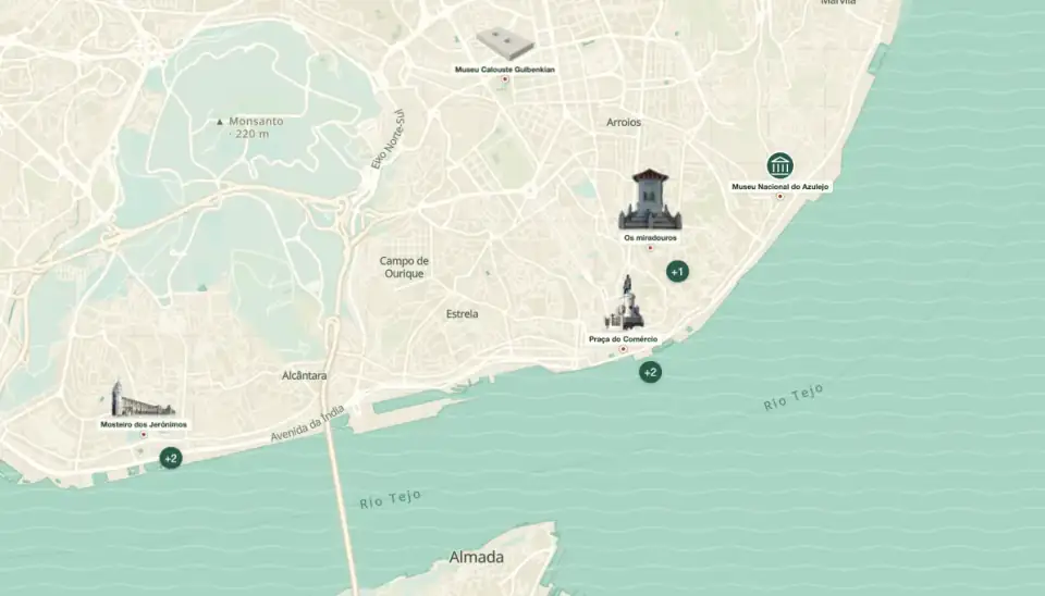 Explorar o mapa