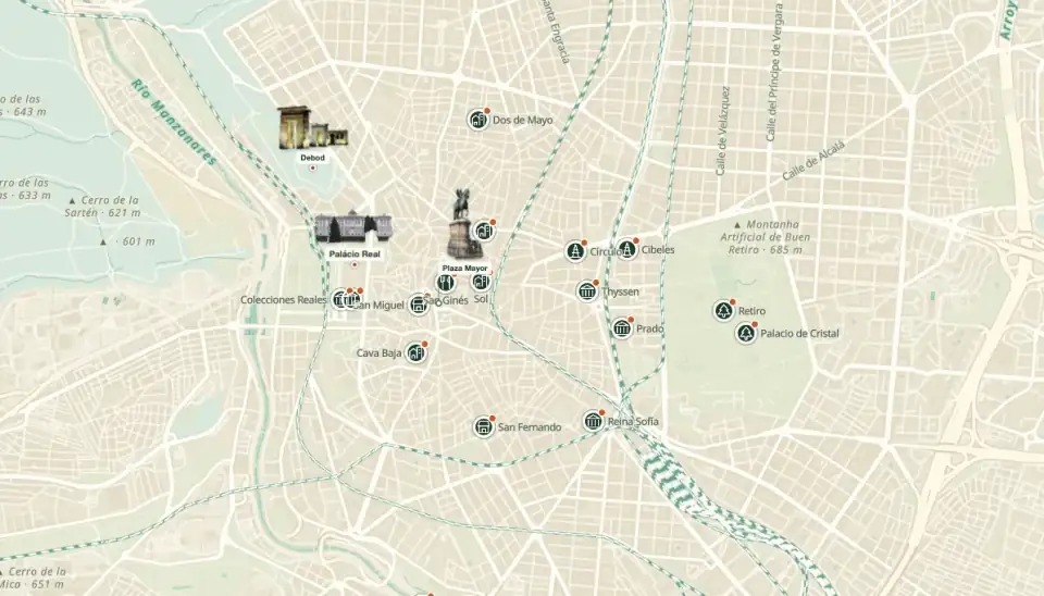 Explorar o mapa