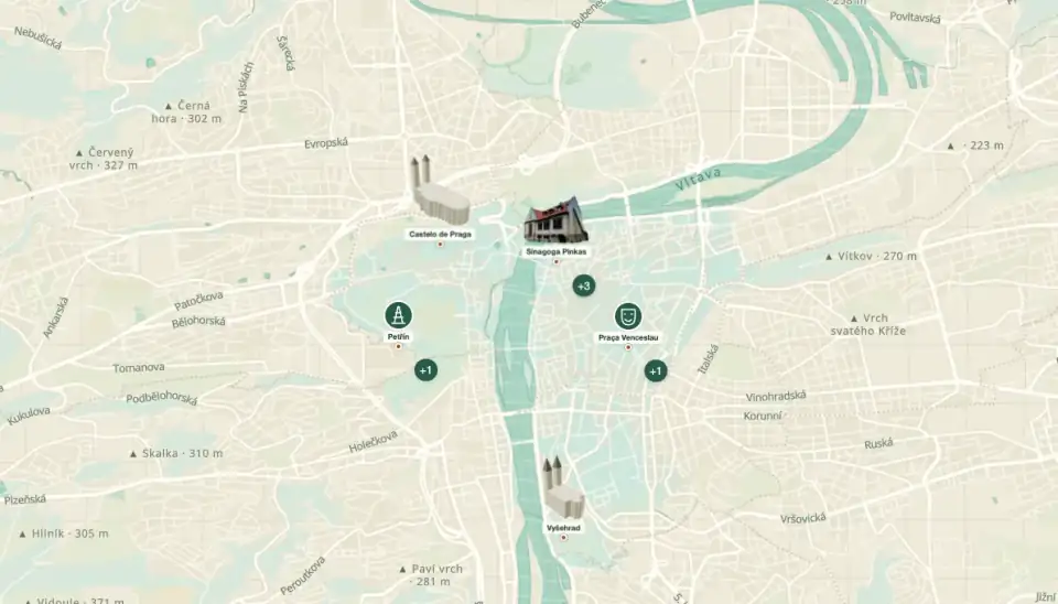 Explorar o mapa