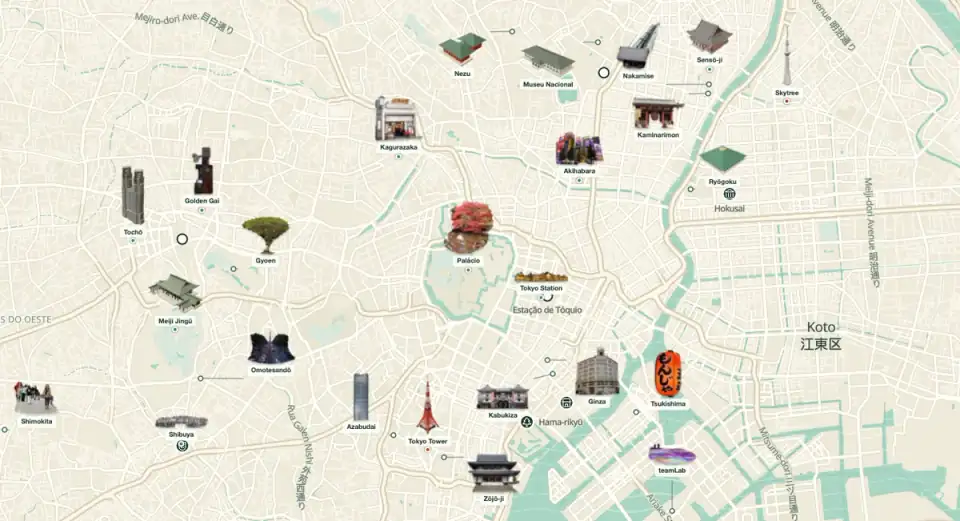Explorar o mapa