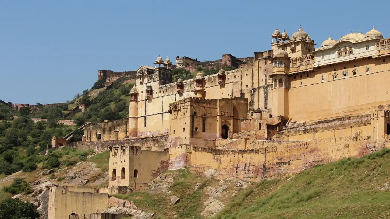 O Forte Amber, em Jaipur