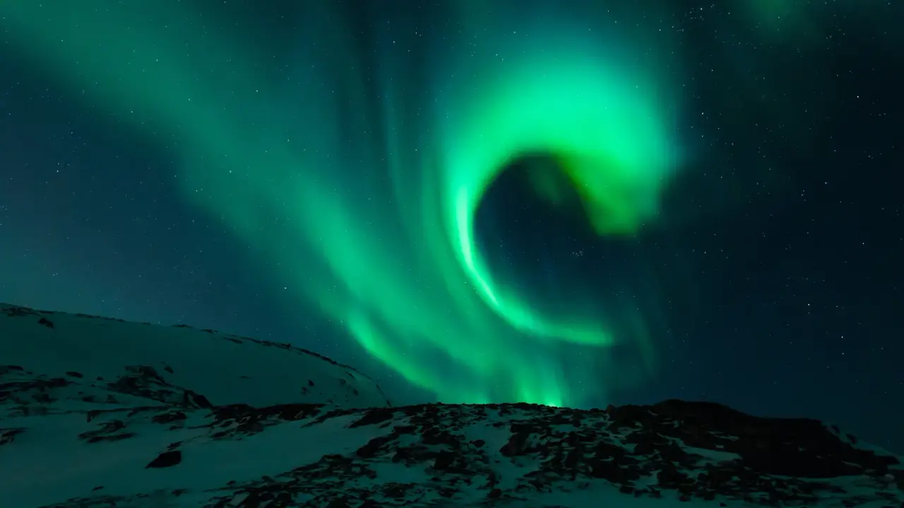 A aurora boreal
