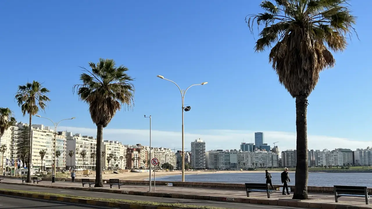 A rambla de Montevidéu