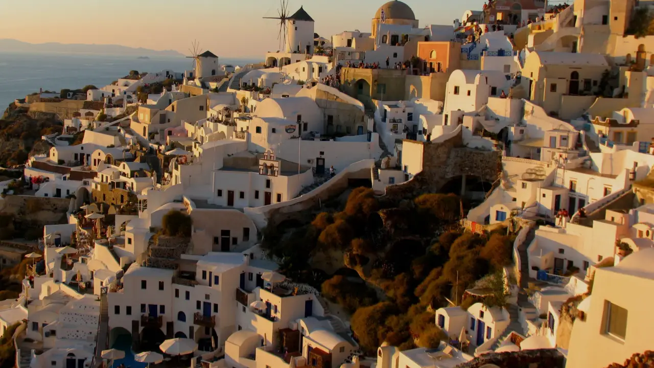 Oia, em Santorini