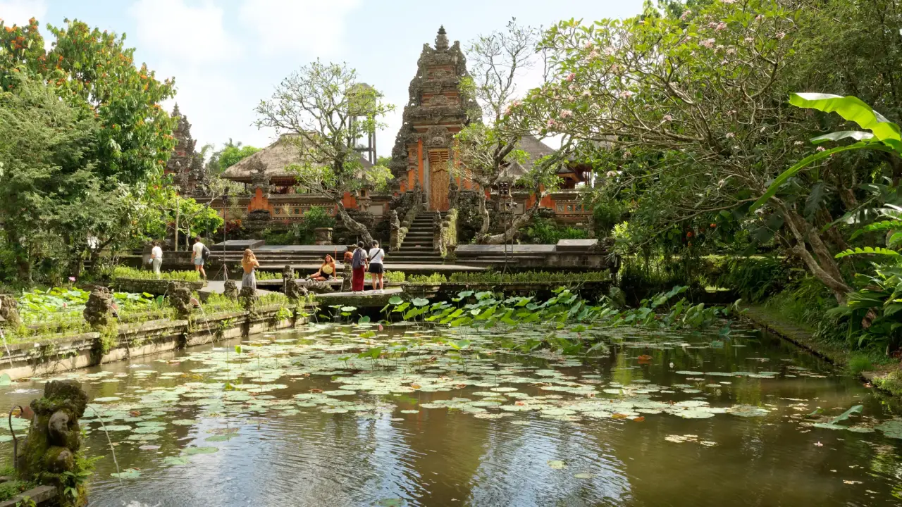 Pura Taman Saraswati, em Ubud