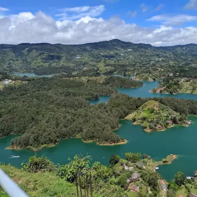 Guatapé, vista do Peñón